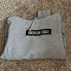 Medium grey American eagle hoodie